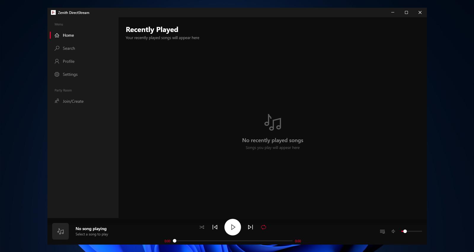 Zenith DirectStream Initial View
